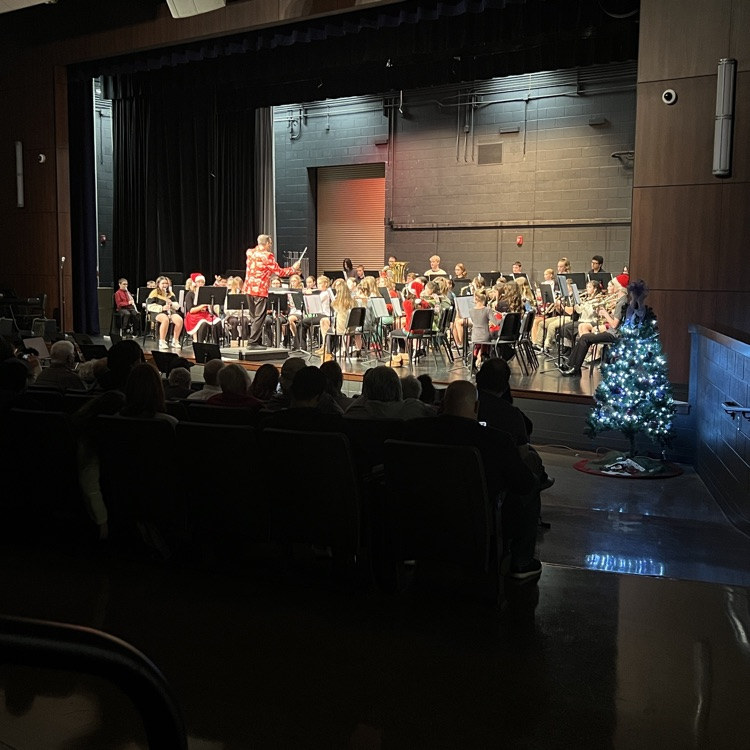 Enjoying the holiday sounds with Mr. Miller, the 6thG Band, 7thG Band, 8thG Band, Combined Bands, and the JH Jazz Band. It's been a fantastic prelude to the holidays!! #WeAreCarey