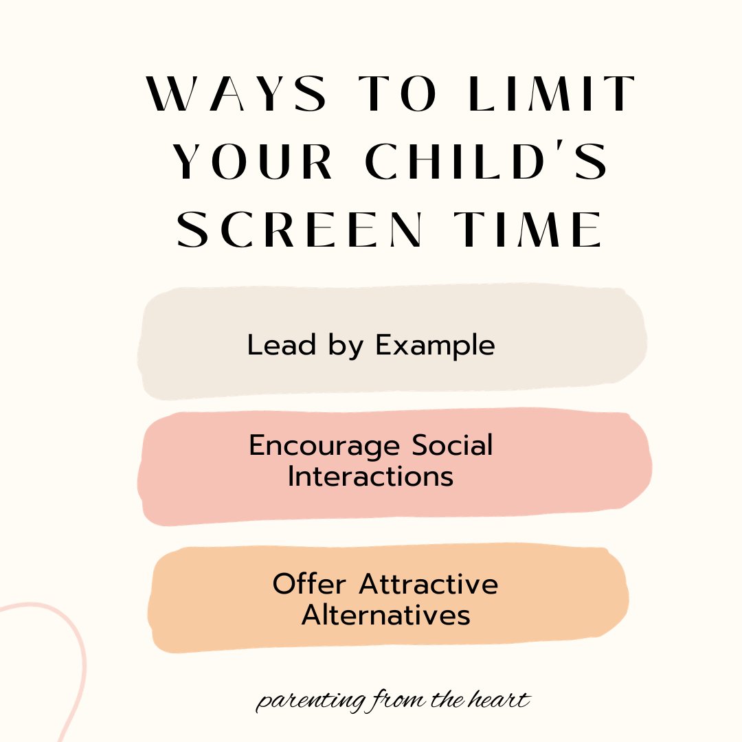 📱✨  Less screen, more smiles for your children!