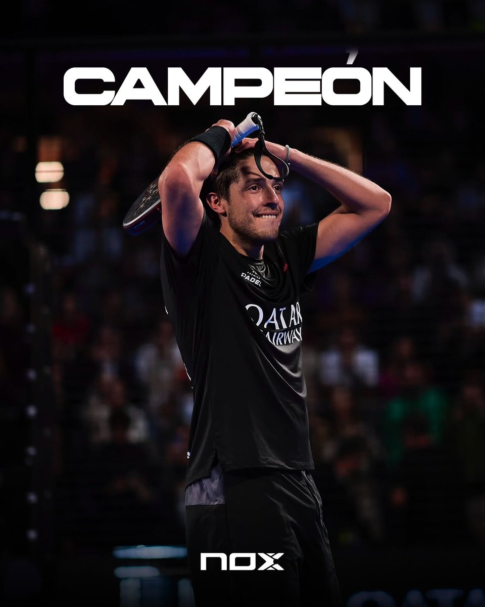 noxpadel (@noxpadel) on Twitter photo ¡Muchas felicidades <a href="/agustapiacarp/">Agustin Tapia</a> por tu gran victoria en Milán! 🇮🇹
#MilanoPremierPadelP1 #noxpadel #TeamNox #agustintapia ¡Muchas felicidades <a href="/agustapiacarp/">Agustin Tapia</a> por tu gran victoria en Milán! 🇮🇹
#MilanoPremierPadelP1 #noxpadel #TeamNox #agustintapia