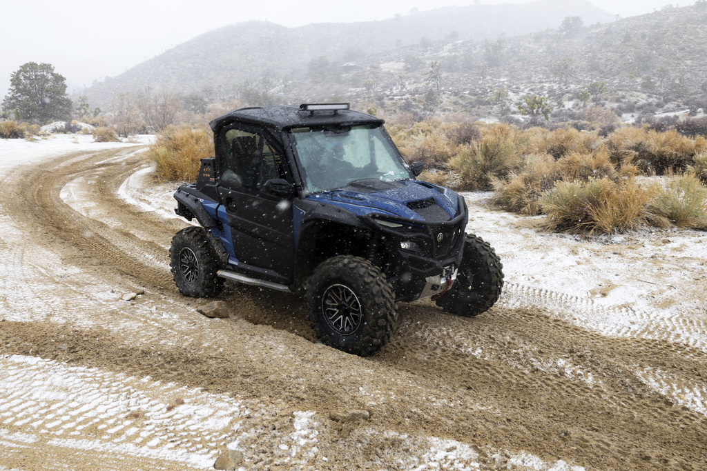YamahaOutdoors's tweet photo. Make sure your Wolverine #RMAX2 1000 is ready to roll with the changing weather. #YamahaGenuineAccessories provide seamless fit and unmatched performance. Explore the options online at https://t.co/CdqUmZFbSM or at your local Yamaha dealer.
#Yamaha #RMAX1000 https://t.co/m7iY2ehlWZ