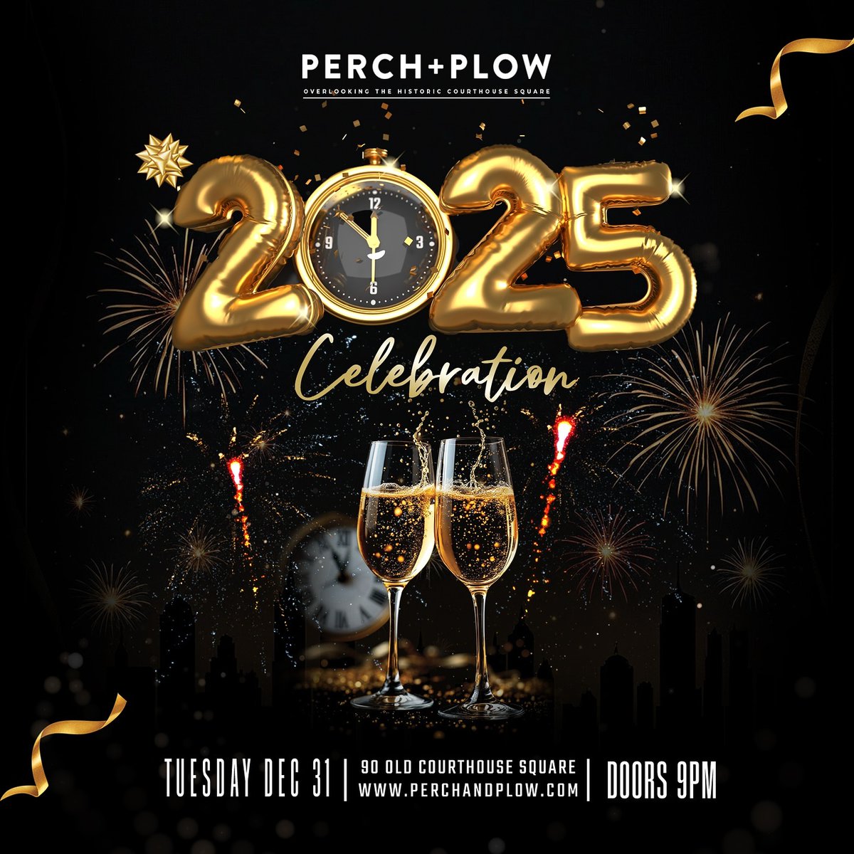 perchandplow's tweet photo. ✨🥂Perch + Plow New Year’s Eve Party🥂✨ We are ringing in the New Year with live music + dancing + champagne + more! 

Join us TUES. DEC. 31, 2024 for the best NYE party in Santa Rosa! 
21+ | DRESS CODE |  DOORS 9PM | 🌟GET TICKETS → https://t.co/EpyZ7XUpNL https://t.co/sceGsFOmyZ