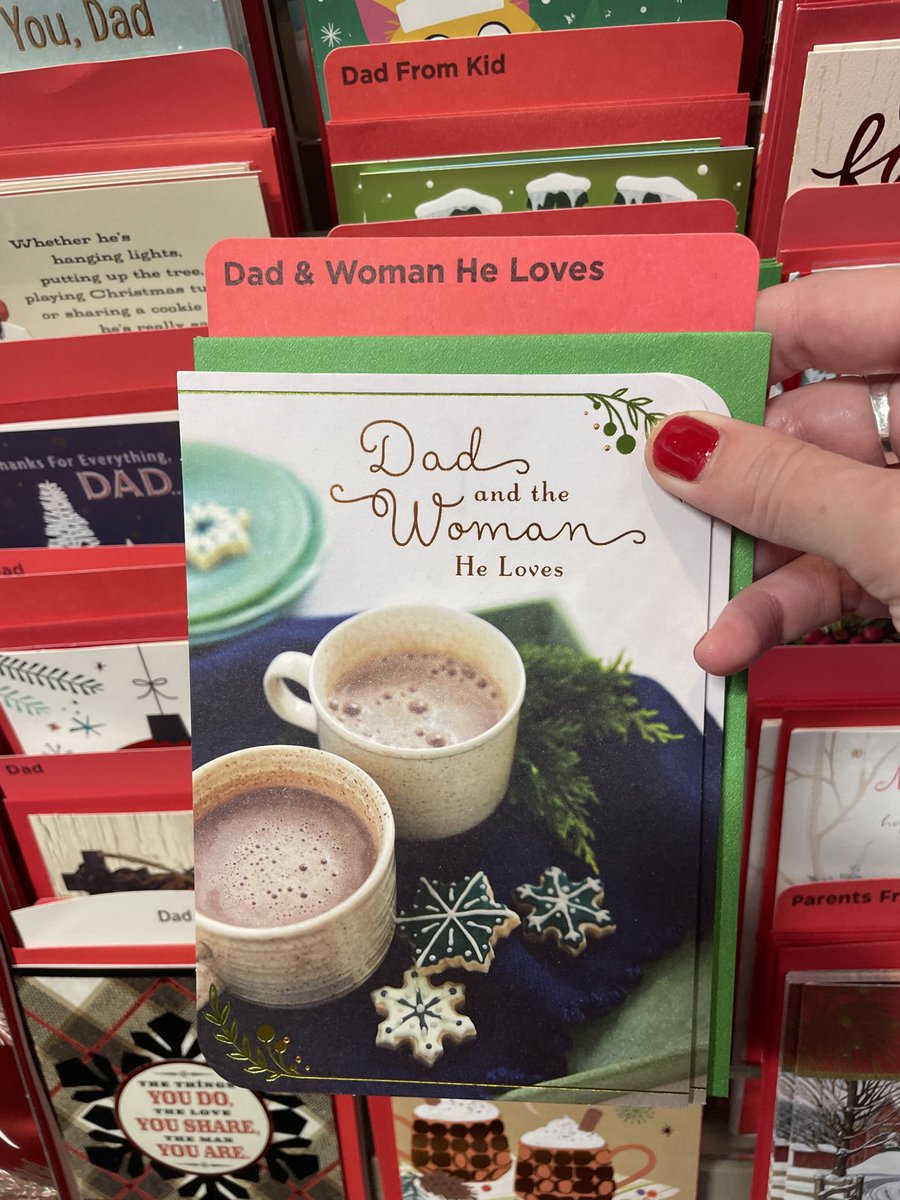 To Dad and his latest dollybird who we all hate