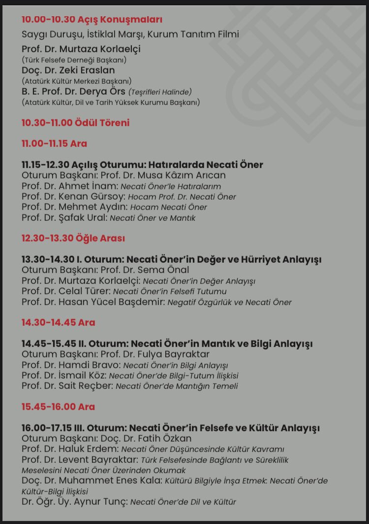 "Saymayan sayılmaz" şiarınca vefatından sonra da birinci nesil öğrencileriyle ve eserleriyle yolumuzu aydınlatmaya devam eden Muhterem Hocamızı rahmetle ve minnetle anıyoruz...