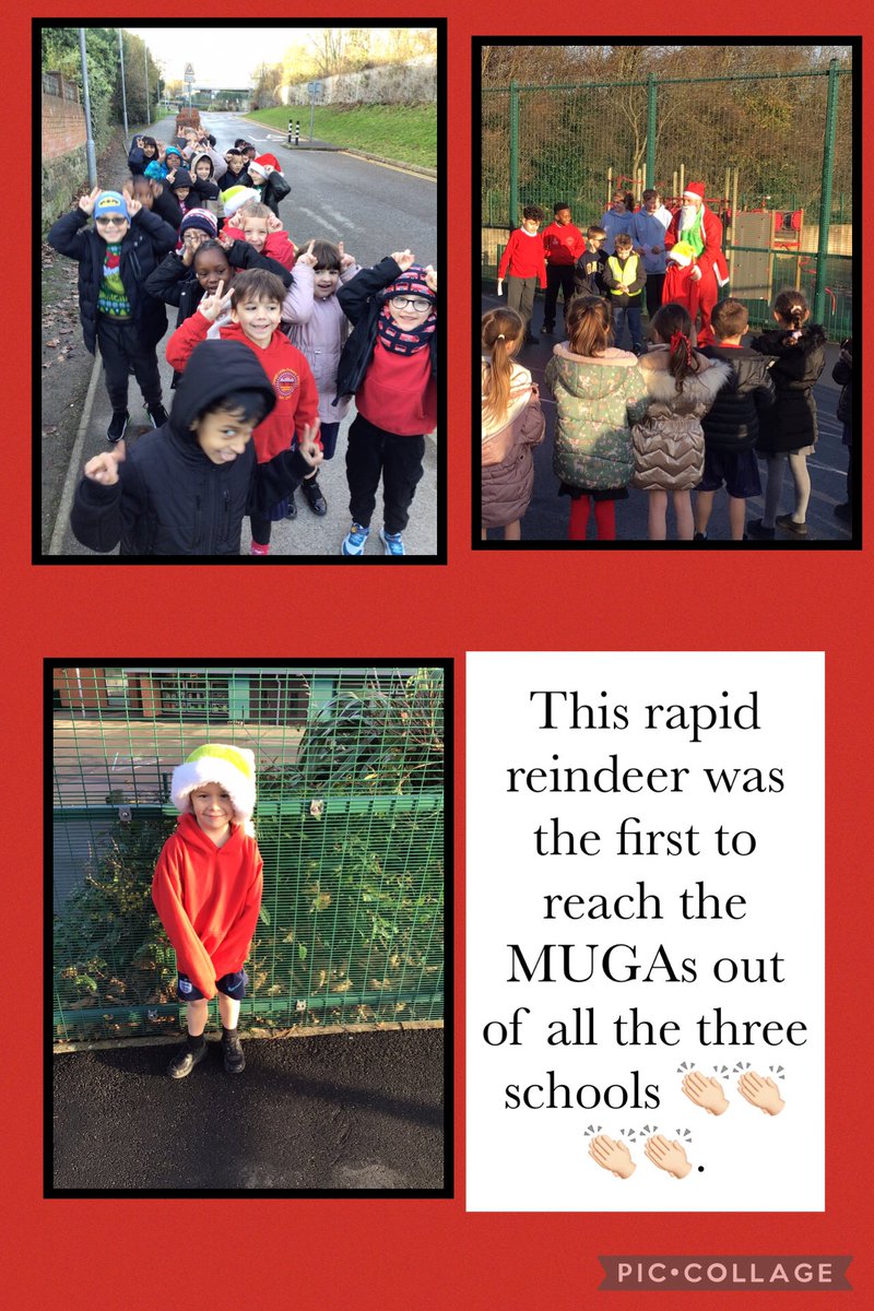 MrsWhelpdaleJLO's tweet photo. Thank you @JosephLockePE for a festive Friday morning doing the year 2 reindeer run. https://t.co/As5FGnPVox