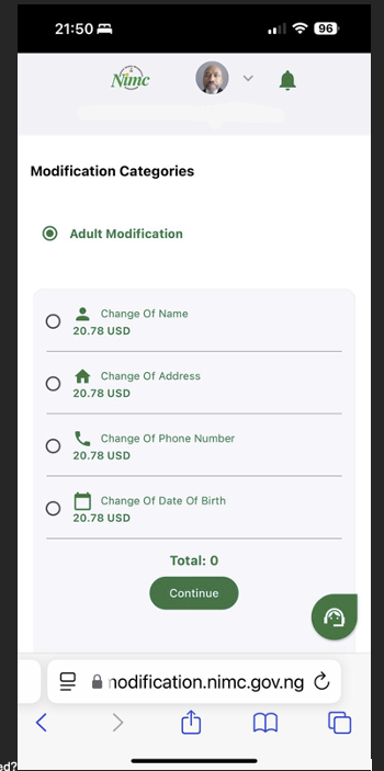 m3star's tweet photo. @nimc_ng Please help! My Gender was wrongly registered on the NIMC system &amp; when I logged on to perform a modification the option for Gender is not available! How can this issue be resolved? https://t.co/aWO8tadep2