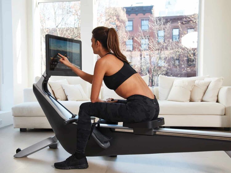 Best all body workout Rowing! Hydrow Pro great indoor rower to start using the best 20 minute workout for cardio and strength. details here maybeyesno.com/fitness-review…