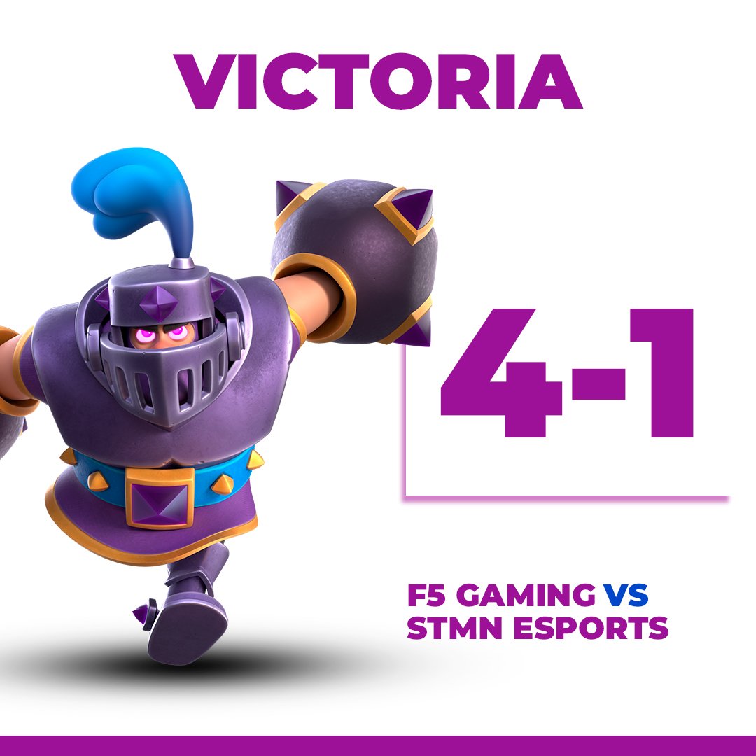 ⚡ | ¡VICTORIAAAAA!!!! 

Nos llevamos la 1ra victoria de la Ida. Supimos afrontar el partido de buena manera y queremos llevarnos la Vuelta! ✅️🗡

Felicitaciones al MVP de la noche! 👑⚡️

🏆 | <a href="/LC_League_/">LC_League</a>
🆚 | <a href="/STMNesports/">STMN Esports</a>
👑 | <a href="/TMS_Winsurfer/">Winsurfer</a>
📊 | 4-1

#GoF5⚡ #ClashRoyale #CR