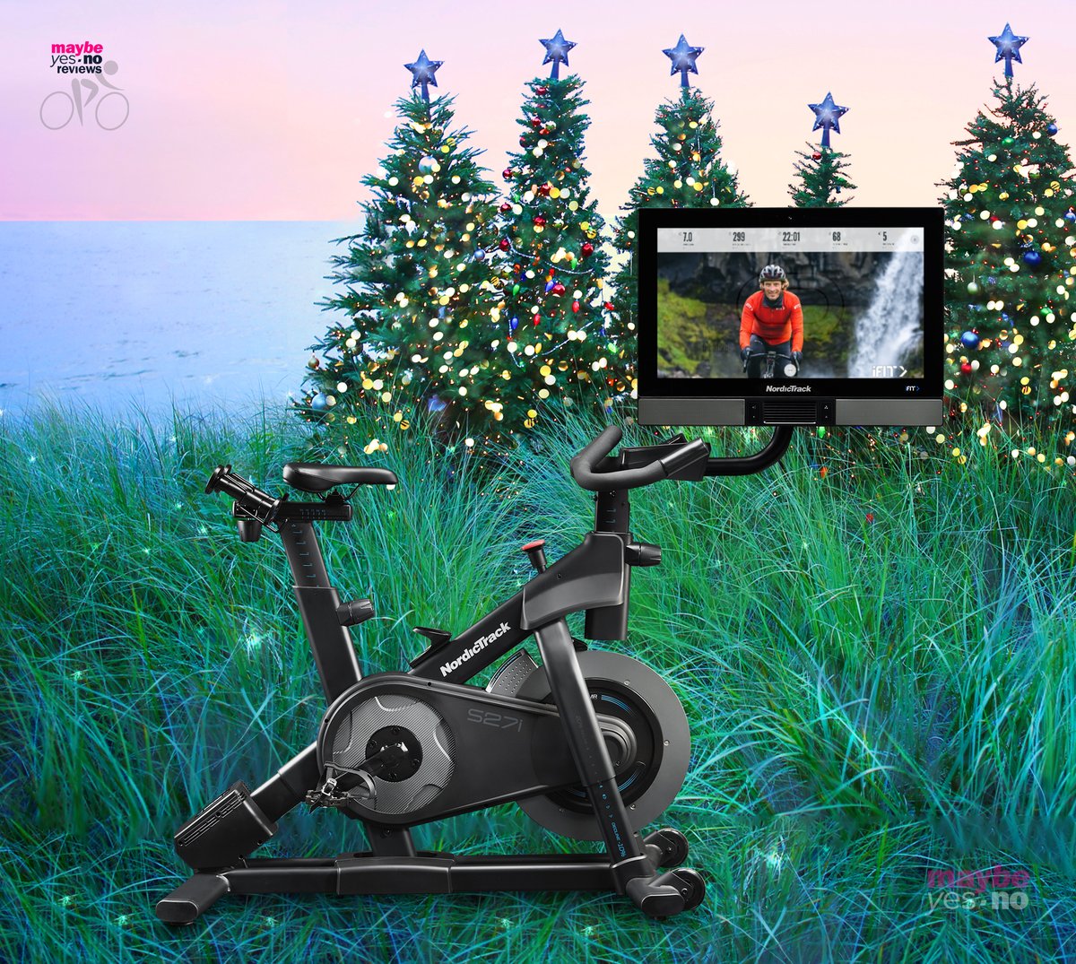 Best bike ever – ride the hills immersive 27” screen details here
maybeyesno.com/fitness-review…