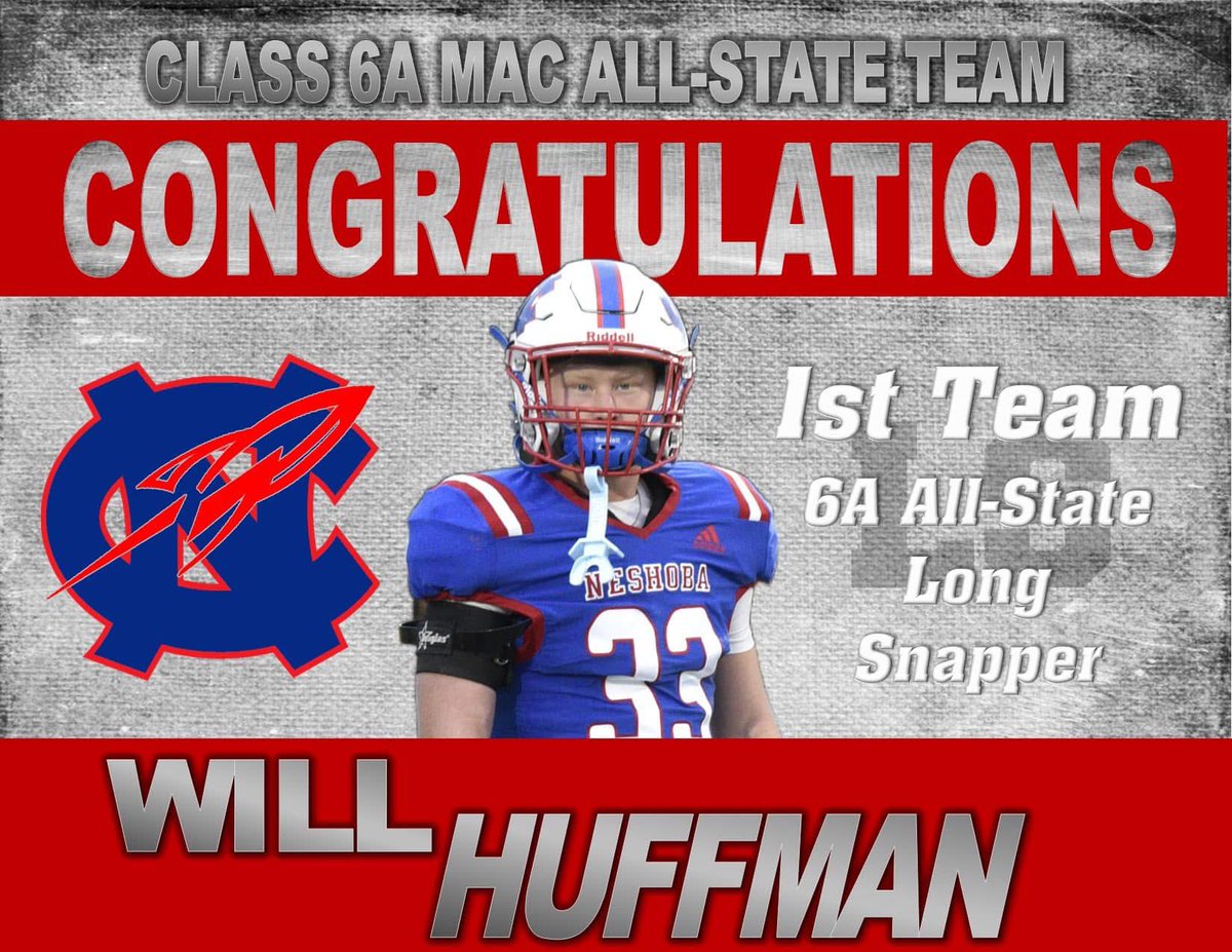 will huffman (@willhuffman_) on Twitter photo AGTG✝️ blessed to be selected as first team all-state long snapper! #RocketPride <a href="/CoachRuffin39/">Coach Shannon Ruffin</a> AGTG✝️ blessed to be selected as first team all-state long snapper! #RocketPride <a href="/CoachRuffin39/">Coach Shannon Ruffin</a>