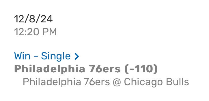 TweetyFades's tweet image. 15* PHI 76ers ML ✅

On a tear in the #NBA!! 

We are now officially 12-3 (80%) at @TheCapperLeague 👑 
#GamblingTwitter