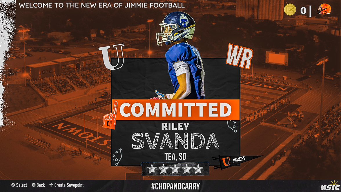 RileySvanda's tweet photo. COMMITTED⚫️🟠 @JimmieFootball https://t.co/0pdS7yy4hY
