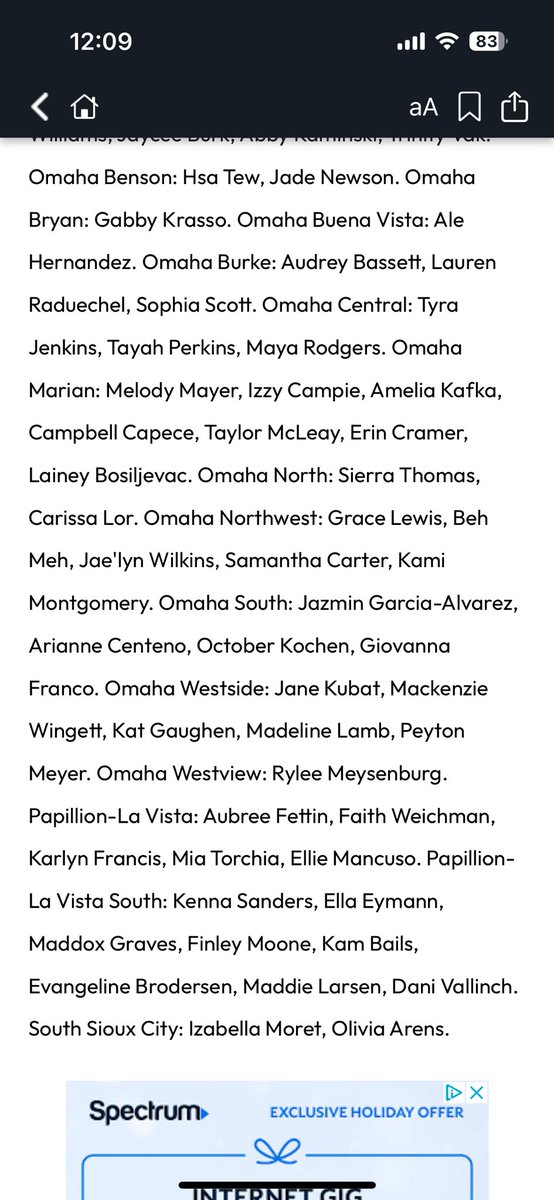 Congratulations to our <a href="/eymann_ella5/">Ella Eymann</a> <a href="/eva_brodersen/">Evangeline Brodersen</a> <a href="/DaniVallinch/">Dani Vallinch</a> <a href="/KamBails/">Kam Bails</a> <a href="/MaddieLarsen9/">Maddie Larsen</a> <a href="/FinleyMoone/">Finley Moone</a> <a href="/maddoxgraves02/">Maddox Graves</a> and Kenna Sanders who made the Omaha World Herald Class A Honorable Mention! We are so proud of you! <a href="/PLS_activities/">PLS Titan Activities</a> #Titan Proud #EmbraceTheChoice