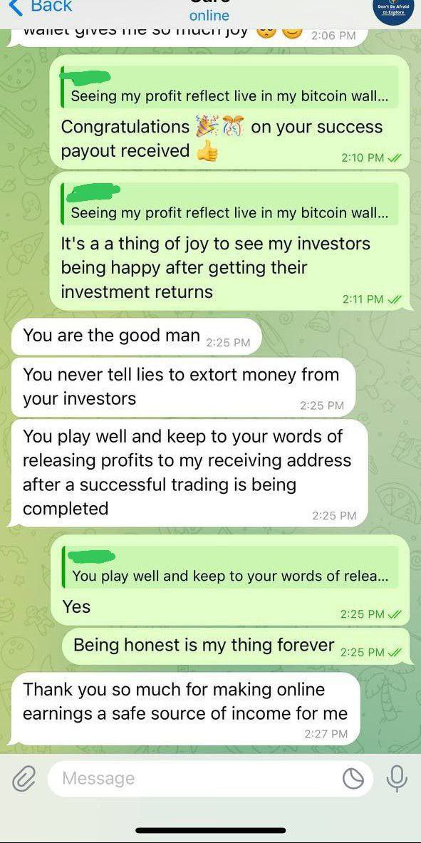 CreaderSmith's tweet image. Believe in your self and trust the process No registration fee just your Cashapp Investment app your investment capital and let us do the training for you