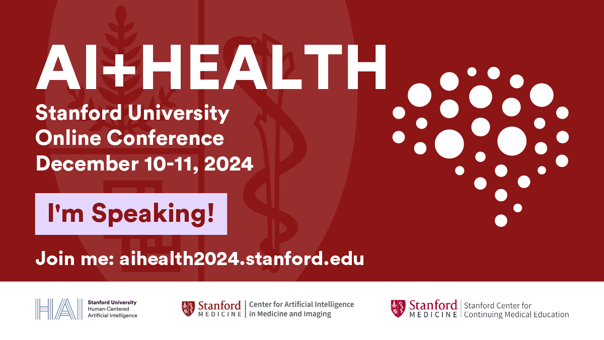 Nina Kottler (@radkottler) on Twitter photo Want to learn about #AI in #Healthcare? Join virtually <a href="/StanfordMed/">Stanford Medicine</a>'s AI+Health conference. I'll be moderating a panel about the #Implementation of #AI, specifically "Overcoming Adoption Barriers: Change Management and Provider Engagement" Want to learn about #AI in #Healthcare? Join virtually <a href="/StanfordMed/">Stanford Medicine</a>'s AI+Health conference. I'll be moderating a panel about the #Implementation of #AI, specifically "Overcoming Adoption Barriers: Change Management and Provider Engagement"
