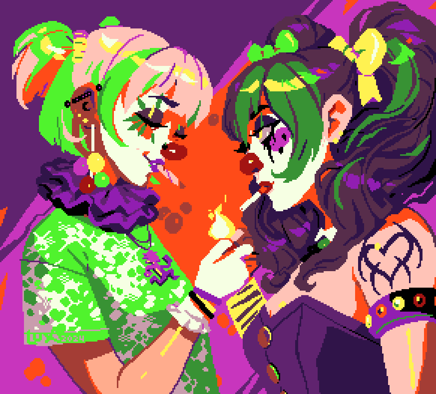 thisislux's tweet photo. MMFWCL 
16 colors, 76,533 pixels https://t.co/JwG03QnyYH