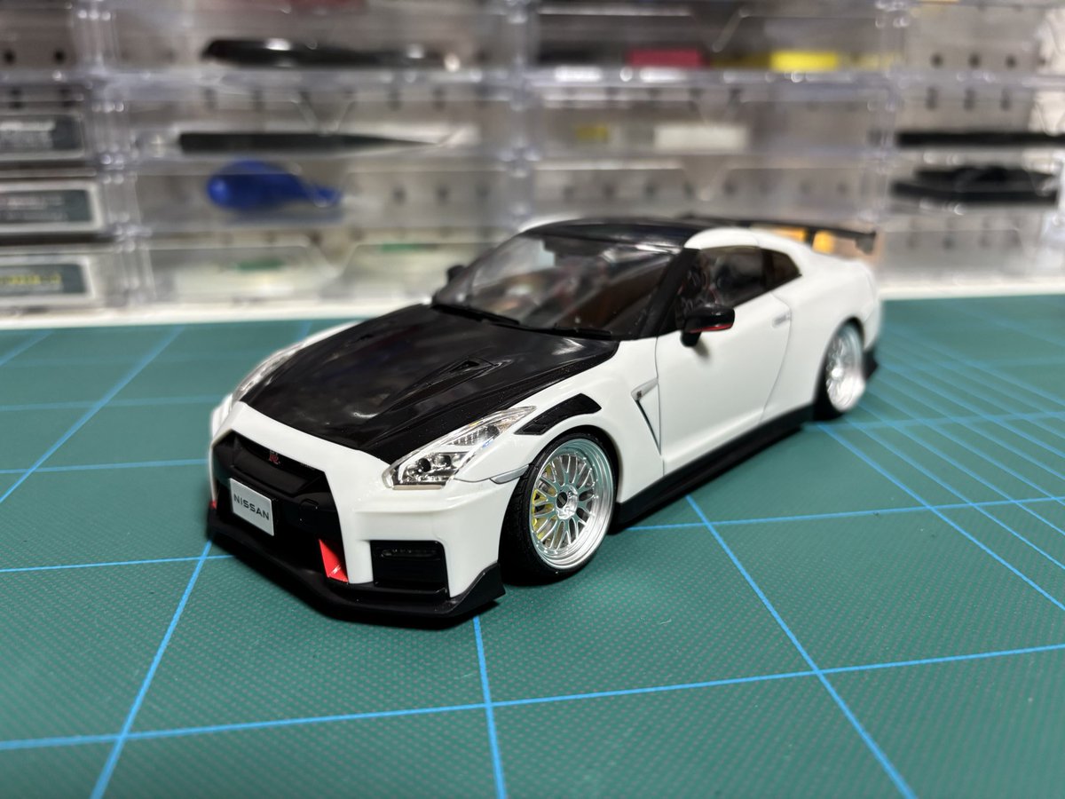 ryuji0397's tweet photo. R35 GT-R NISMO 完成👍

＃楽プラ https://t.co/E1oMjLNImC