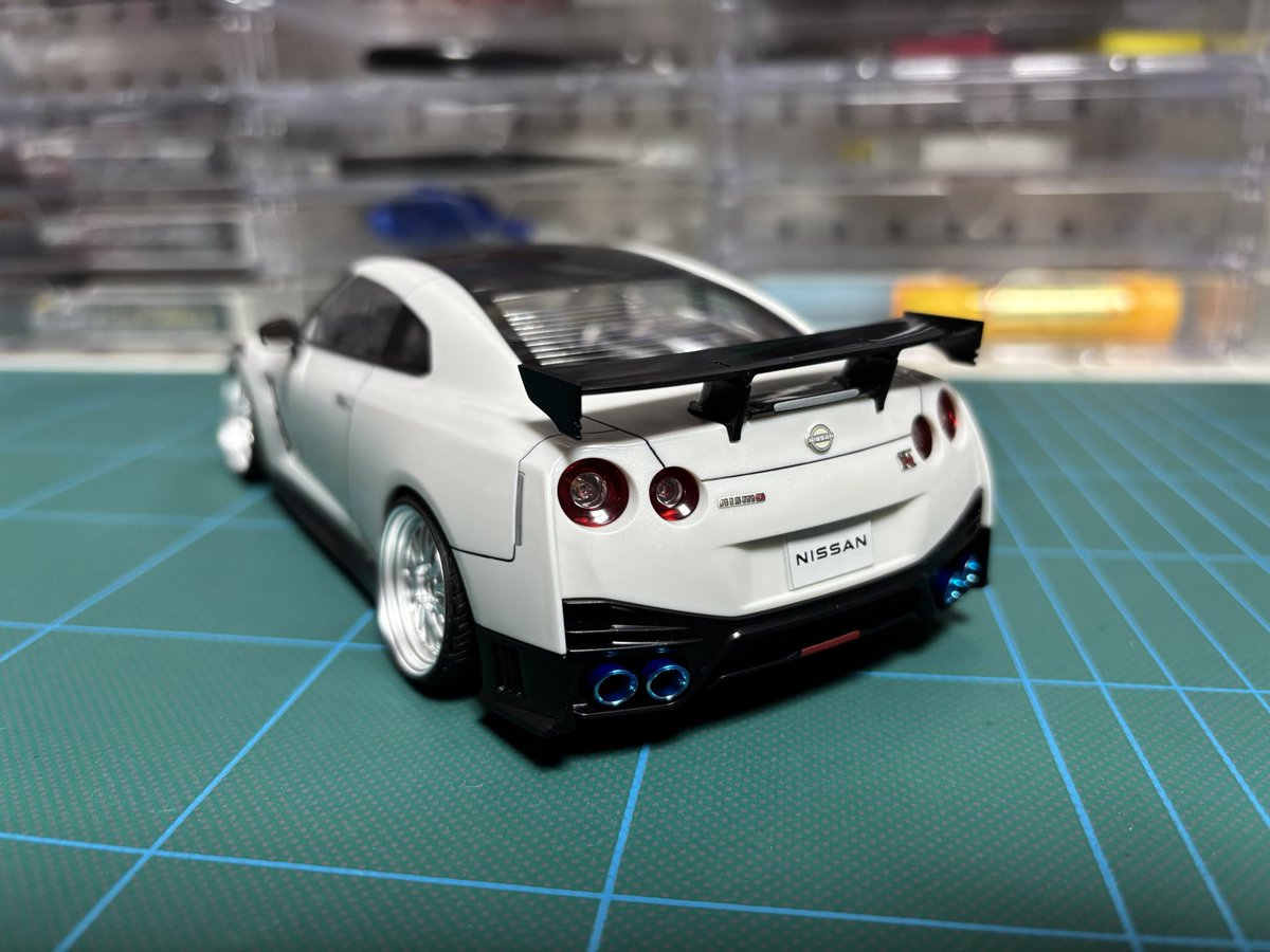 ryuji0397's tweet photo. R35 GT-R NISMO 完成👍

＃楽プラ https://t.co/E1oMjLNImC