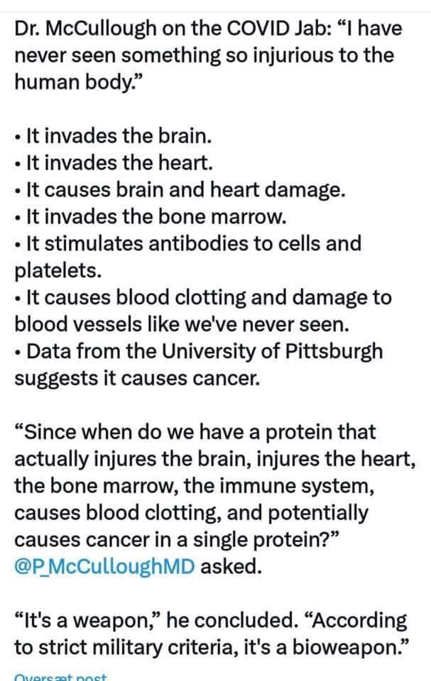 I have many loved ones who were duped by this scam!!! I want justice for them and all of humanity!

#nocovidamnesty
#prosecutecovidcriminals