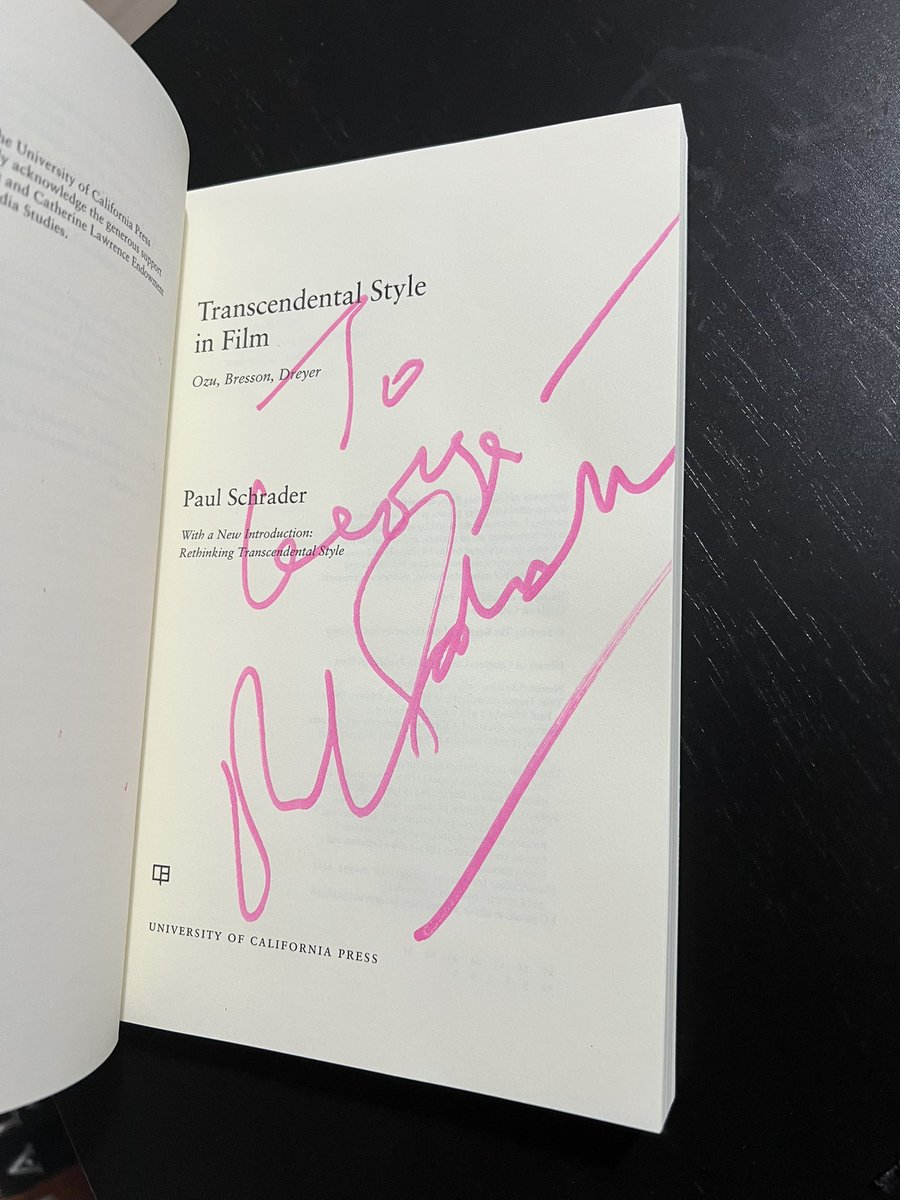 Dream realized: I met the legend Paul Schrader after the premiere of his new film, Oh, Canada. 🍁