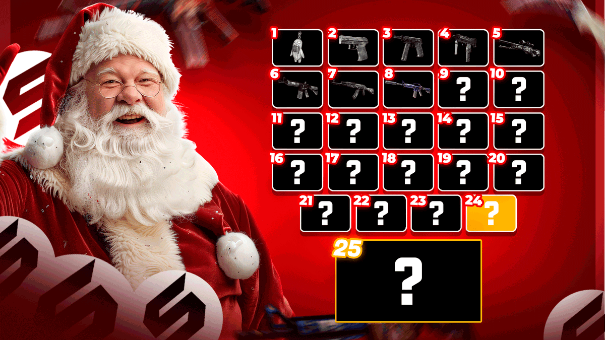 SajuCSGO's tweet photo. 🎄CALENDARIO DE NAVIDAD🎄

Día 8 : M4A1-S | Black Lotus

REQUISITOS:

- FAV ❤️ &amp; RT 🔄

- APLICAR CODE EN KEYDROP: sajucsgo
https://t.co/Txkq0SOJJn

- LIKE Y COMENTARIO
https://t.co/OKl8NIJqY9

Mañana se publicará el sorteo del día siguiente🎅 https://t.co/tDQoNq8t5p