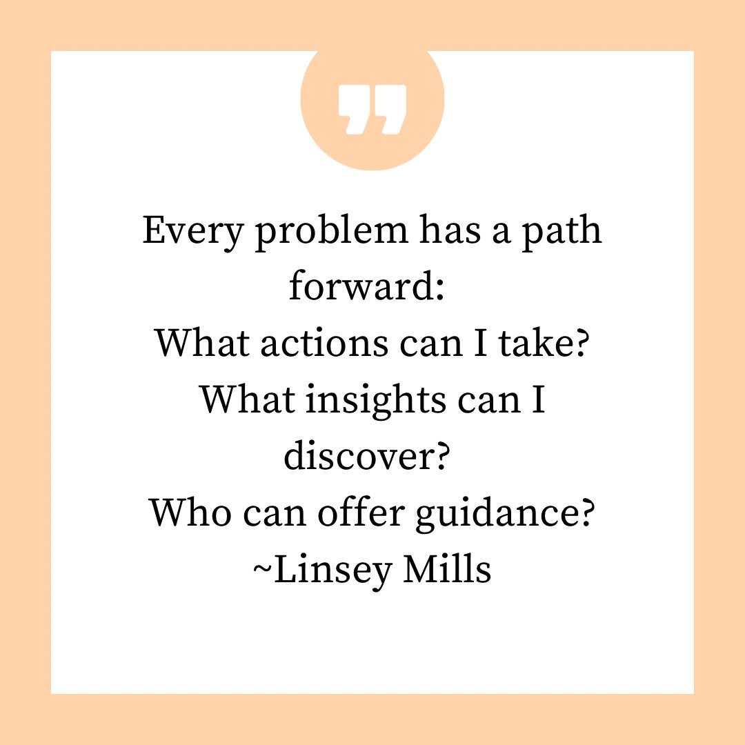 Linseymills's tweet image. Every problem has a path forward: What actions can I take? What insights can I discover? Who can offer guidance? ~Linsey Mills
#OvercomeObstacles #OvercomeChallenges #problemsolvingskills #problemsolved #guidance
Follow #currencyofconversations #callinzgroup #simplyoutrageous