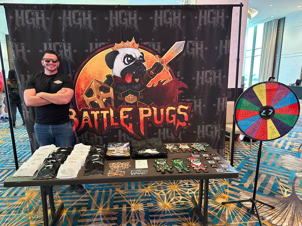 We’re here at <a href="/ResortsWorldLV/">Resorts World Las Vegas</a> for <a href="/theta_con/">ThetaCon24</a> 24!

Make sure to swing by the <a href="/Battle_Pugs/">Battle Pugs</a> booth and grab some free goodies while they last.

See you soon, <a href="/Theta_Network/">Theta Network</a> fam!