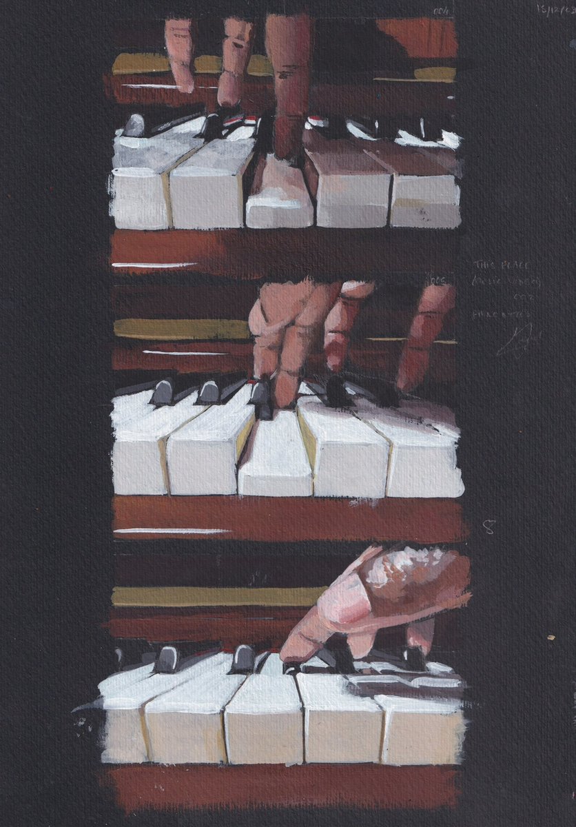 lossapardo's tweet photo. When I paint on black paper https://t.co/CpAUwNNIZ4