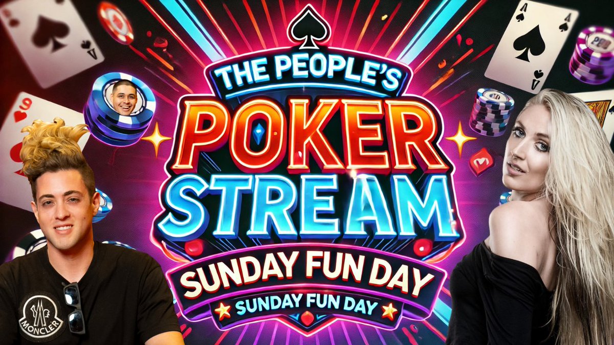 LLCLPokerShow's tweet photo. 🚨SUNDAY FUN DAY🚨

Today, join us for some CRAZY $10/20 NL action!
GAME TIME: 4PM PST⏰
📺: https://t.co/BSWH6l0ukU

⭐️THE PEOPLE⭐️
Vent🚬
Rob the Bank🏦
Old Man Beer🍺
Efan😎
Nate Hill🎮
Dr. P💉
Armenian Matt🤑
Turbo♠️
San Man🍻
🎥: Jensen Kubrick🎬
🎤: Melissa K🔥 https://t.co/YOIoiVjGs3