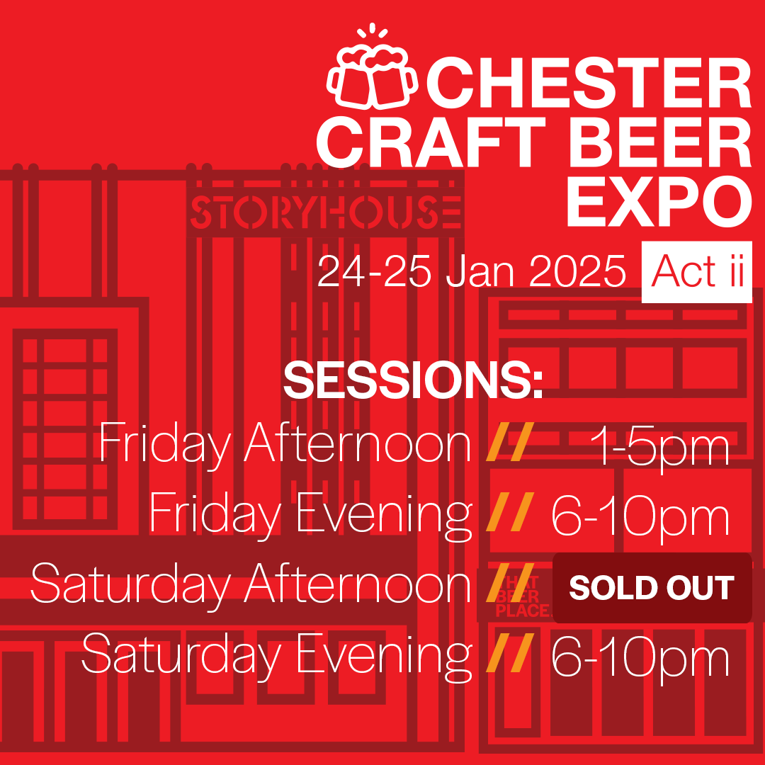 THAT BEER PLACE... (@thatbeerplacehq) on Twitter photo TICKETS ARE SELLING FAST 👀
Get on it folks. Book now to secure the Chester Craft Beer Expo session you want. They also make the perfect Christmas gift 🧑🎄
Saturday afternoon session is now SOLD OUT!
TICKET LINK:
storyhouse.com/whats-on/chest…
<a href="/ShitChester/">12 years of Shitchester</a> TICKETS ARE SELLING FAST 👀
Get on it folks. Book now to secure the Chester Craft Beer Expo session you want. They also make the perfect Christmas gift 🧑🎄
Saturday afternoon session is now SOLD OUT!
TICKET LINK:
storyhouse.com/whats-on/chest…
<a href="/ShitChester/">12 years of Shitchester</a>