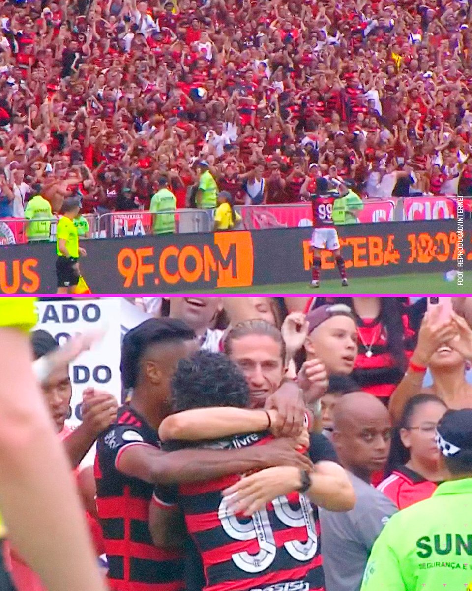 TNTSportsBR's tweet image. O PREDESTINADO É FOD@! 🔴⚫💪🏽 GABIGOL MARCOU EM SUA DESPEDIDA E EMOCIONOU O ESTÁDIO INTEIRO! 🥹 Você será lembrado pra sempre, ídolo! #BrasileirãoBetano