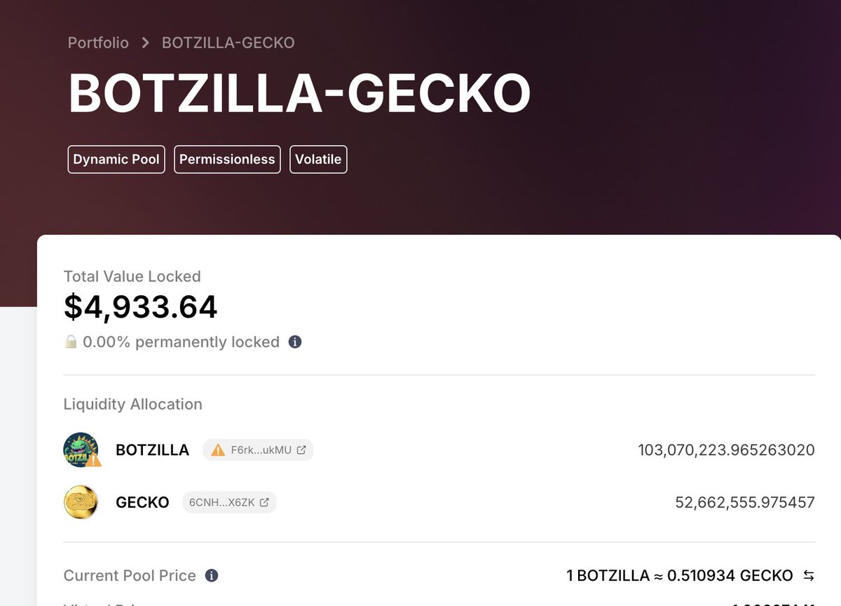 BotzillaCoin's tweet image. Welcome @GeckCoin 
Trust the OG - @GalacticGeckoSG