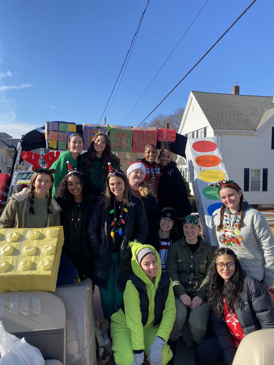 MrsDFortunato's tweet photo. What an amazing time we had at the Christmas Parade! Thank you to all the students and families that participated! @Taunton_Schools  @TauntonHS https://t.co/uuWsMMYKzJ