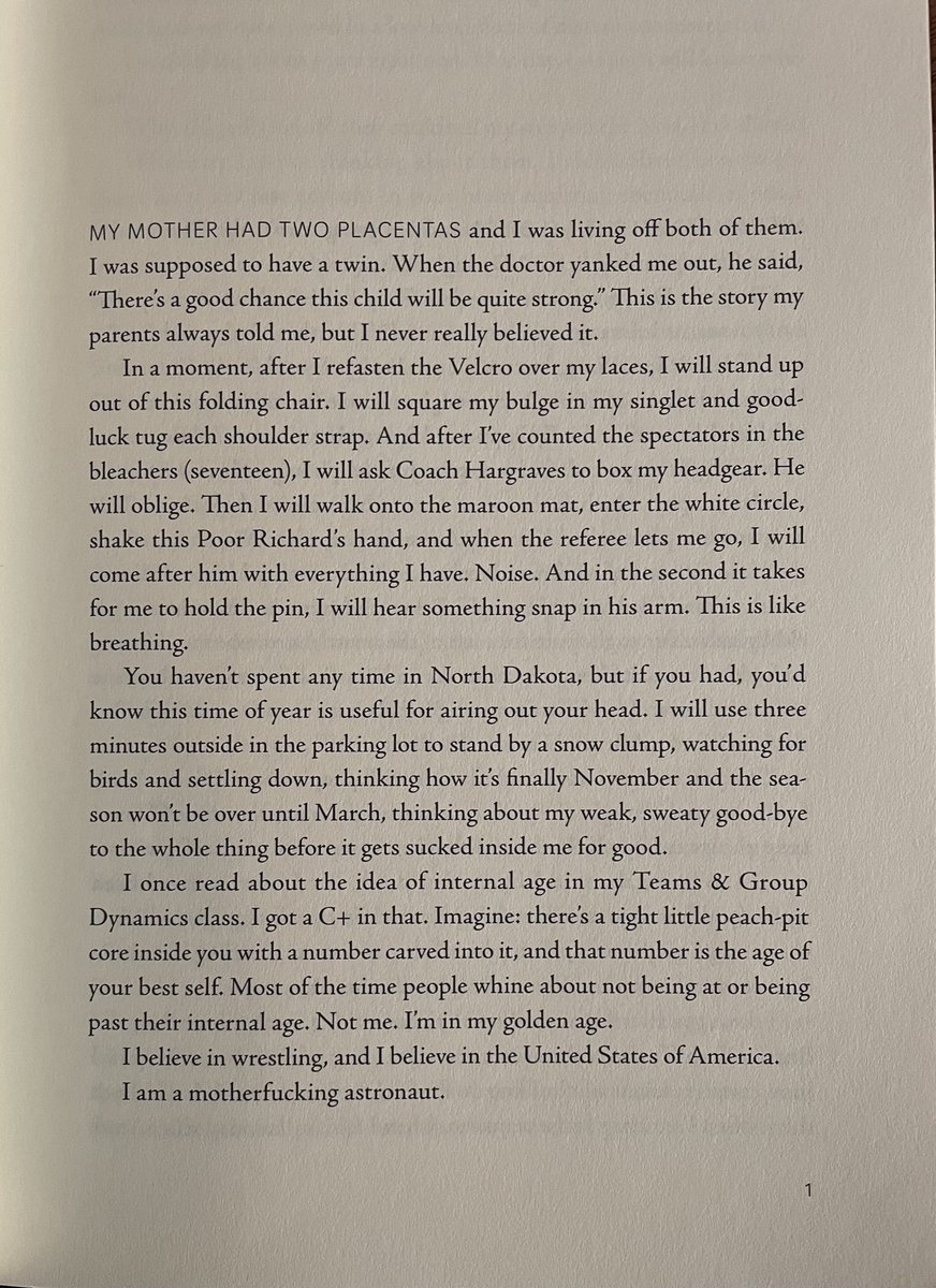Is there a better first page in recent literature than STEPHEN FLORIDA’s?