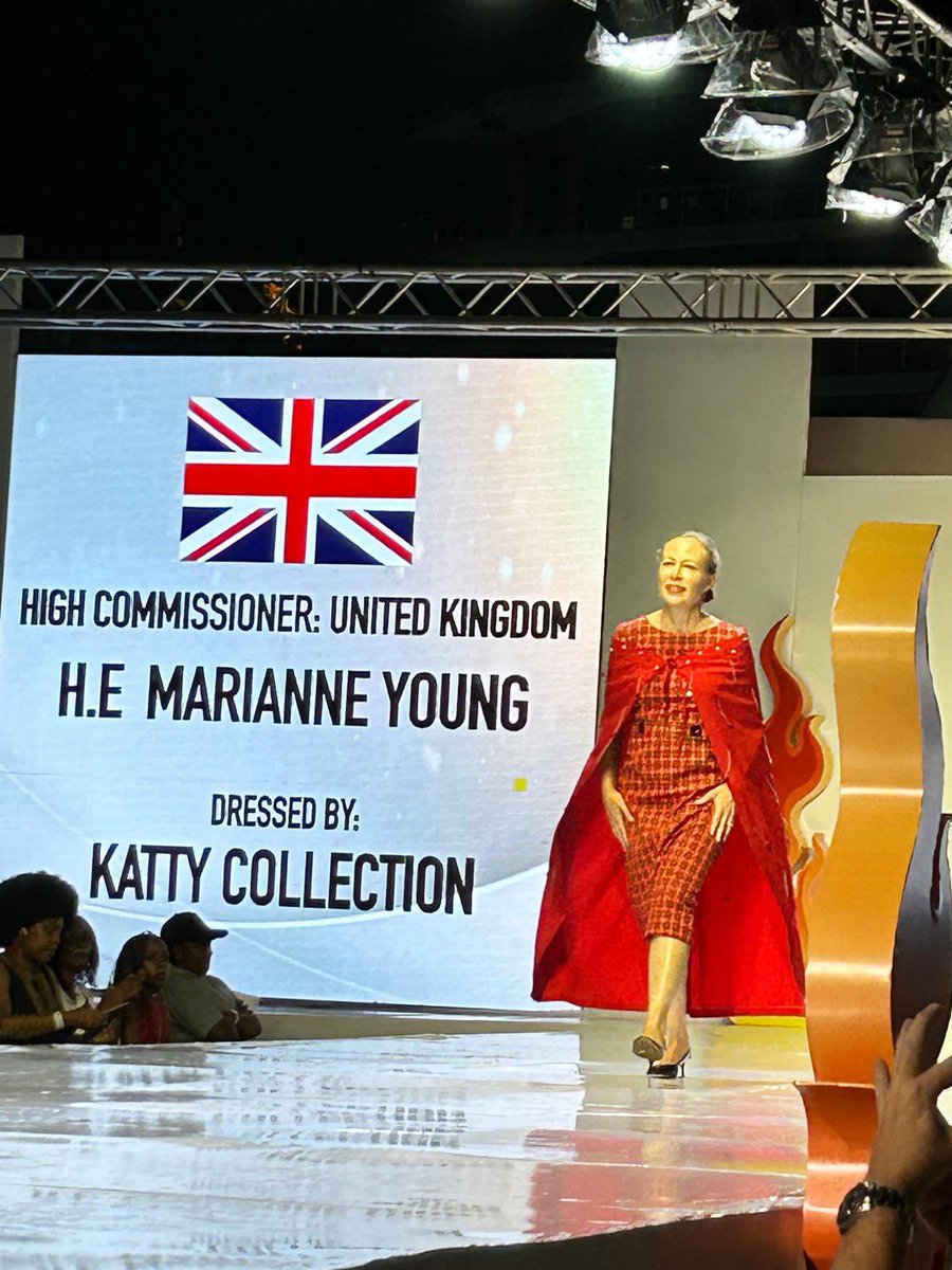 MYoungFCDO's tweet photo. First modelling gig at Swahili Fashion Week helping to showcase fabulous local female designers and talent #SFW2024 https://t.co/wV7Jp7Pqsd