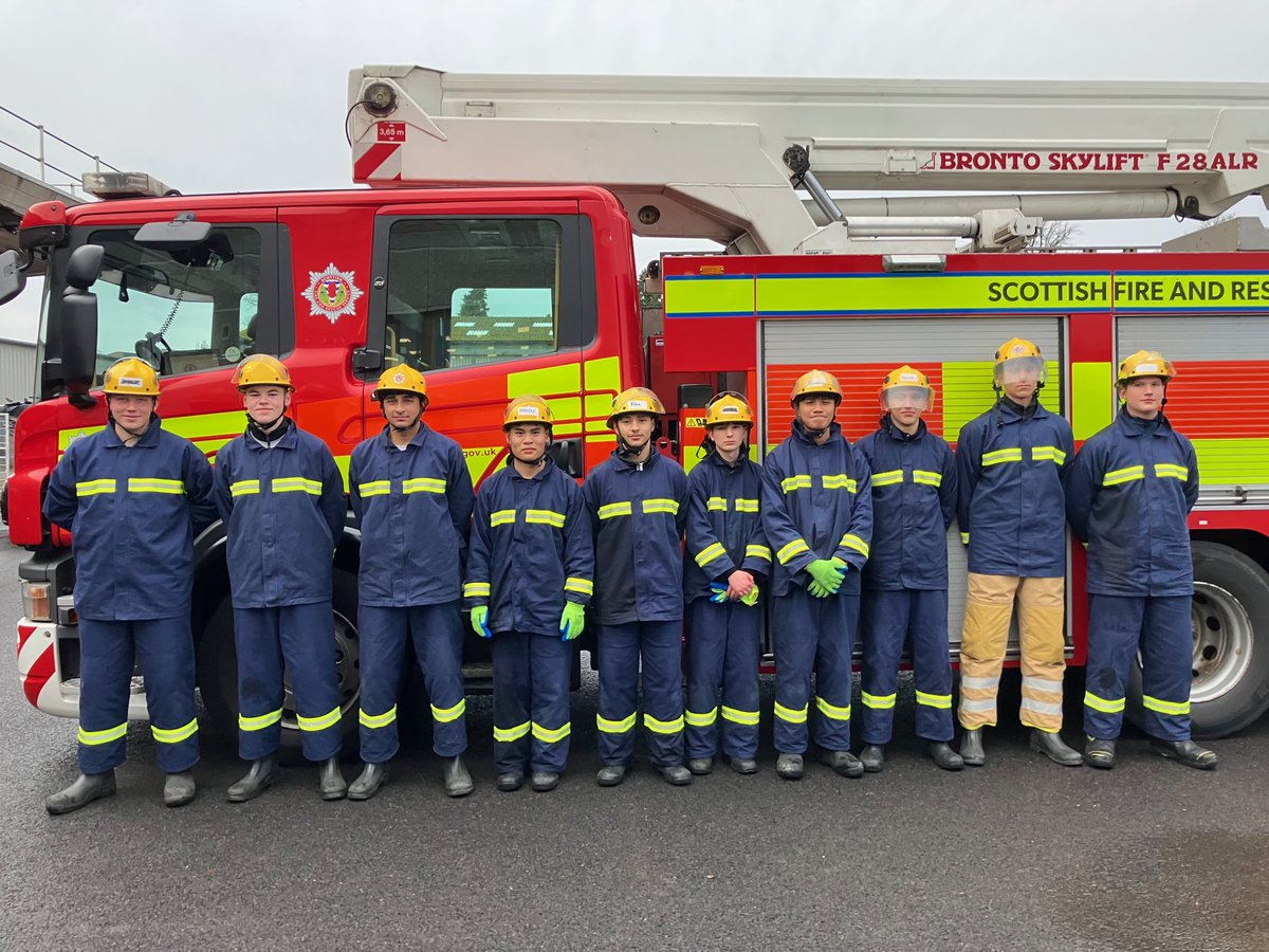 st_johnsacademy's tweet photo. After one week, on Friday we were very impressed at the Perth Fire Station to see our young people's final drill and celebration.  Hard work and determination were on show. 
 #SJDYW #SJAWA https://t.co/ilnTZpeNmd