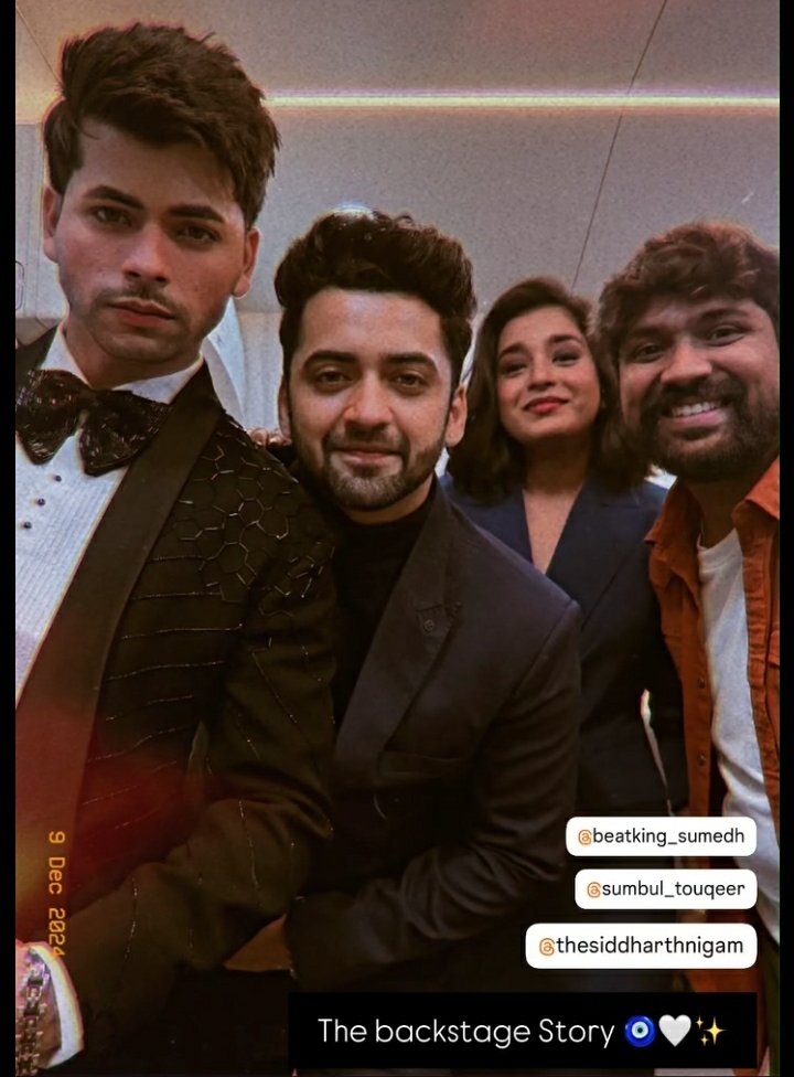 Finally 😭❤️🔥

#SumbulTouqeerKhan
#SumedhMudgalkar
#SiddharthNigam
#ITA2024 

Favs 🥺❤️😘