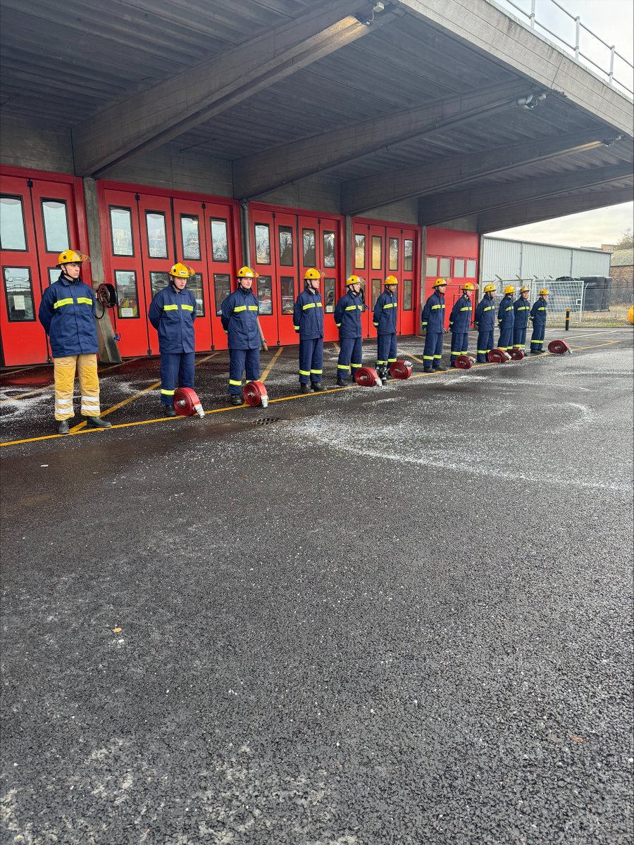 st_johnsacademy's tweet photo. After one week, on Friday we were very impressed at the Perth Fire Station to see our young people's final drill and celebration.  Hard work and determination were on show. 
 #SJDYW #SJAWA https://t.co/ilnTZpeNmd