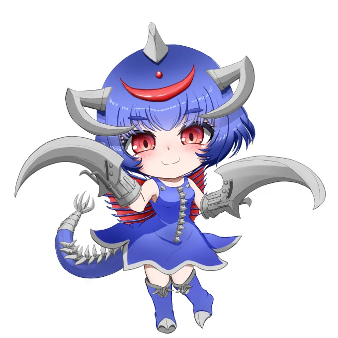FWガイガンちゃん#ゴジラ #ガイガン  #怪獣擬人化 