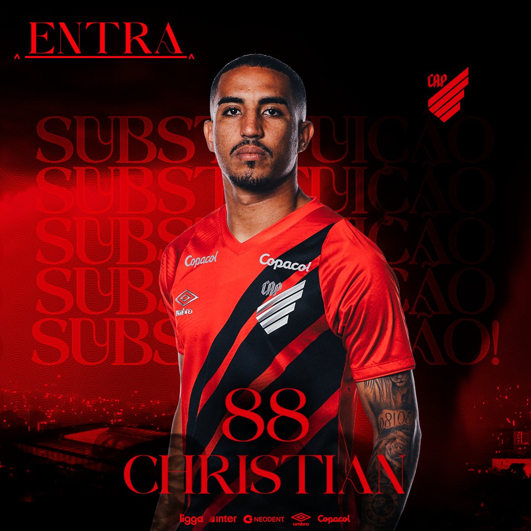 AthleticoPR's tweet photo. 2T 32' | CAM 1x0 CAP 

⬆️ Christian
⬇️ Erick https://t.co/Sd9j3fYXBt