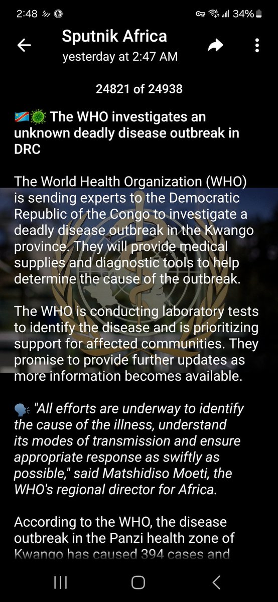 beaviag2020's tweet image. pland-e-mic$ ... Congo happens somewhere happens everywhere... according 2pasts  ..
well I hope like Fema and Red Cross awareness growing look into the W.H.O. over freaking due #2know #4real in 2024 why anyone accept their help ??