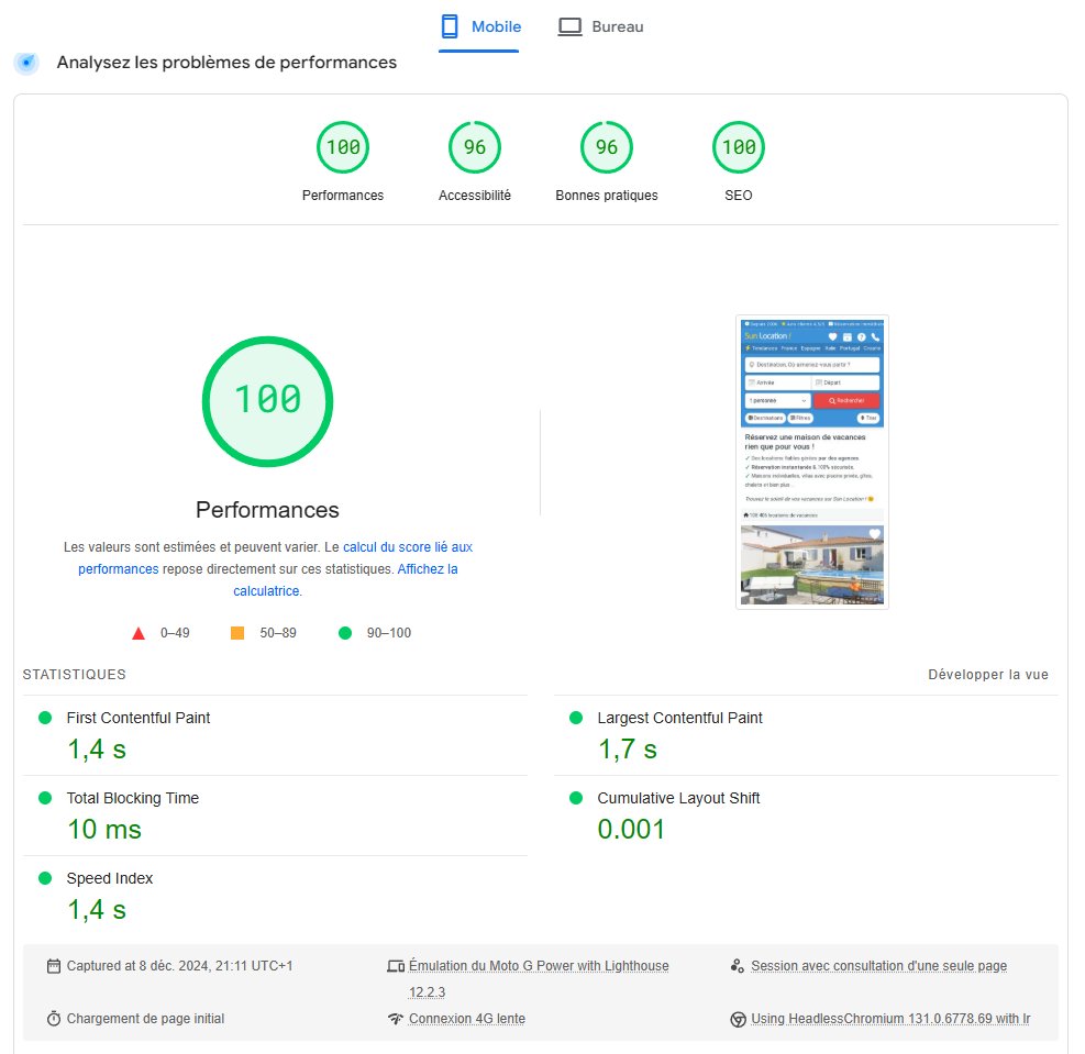 🚀 La vitesse de chargement d’un site web, c’est crucial !
- Meilleure expérience utilisateur
- Boost sur le SEO 
- Impact sur les conversions
Dans ce fil,  je vous raconte mon expérience : 
Comment j'ai optimisé Sunlocation.com pour atteindre 100% sur PageSpeed Insight👇