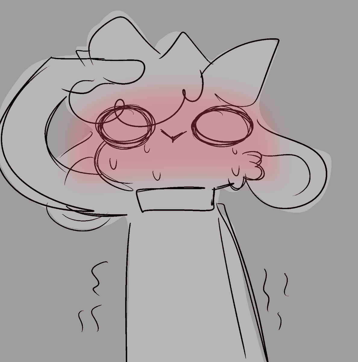 CorruptedCrypt's tweet photo. YCW progress is progressing!! Comms are being done!! I'm just sorry for the delays and everything, I didn't want to make a big deal about it buuuuttt I'm going through a teeny weenie little itty bit of.... prescription withdrawl _(:3」∠)_ *oof noise, tiktok boom, etc* https://t.co/xKoCM3e3dt