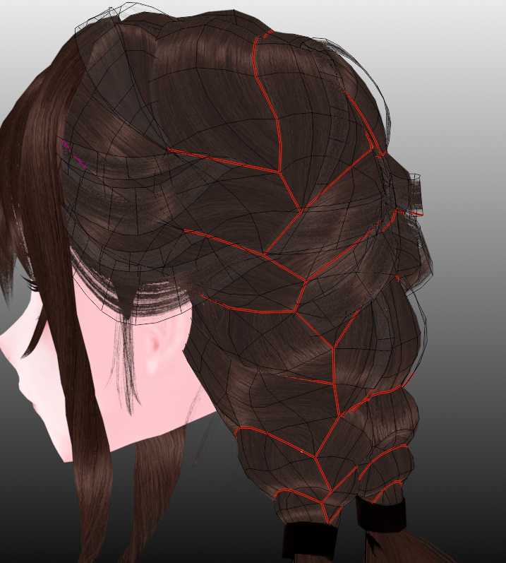 vellbert's tweet photo. hair commission #vrchat #blender https://t.co/fPWwvOi6cS