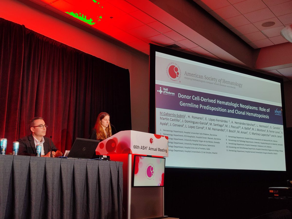 anjecayu's tweet photo. Proud of @mgabarros Oral presentation addressing donor cell derived HN. Likely understimated, definitely an event we have to prevent. An effort from alloHSCT and genomic Spanish Centers.@sehh_es @VHIO @Hemato_Vhebron https://t.co/VdLqywnF6Z
