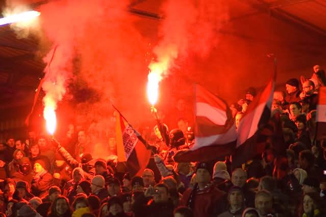 ON THIS DAY 2010: FC United at Gigg Lane for their game against Brighton &amp; Hove Albion #FCUM <a href="/FCUnitedMcr/">FC United of Manchester 🟥⬜⬛</a>