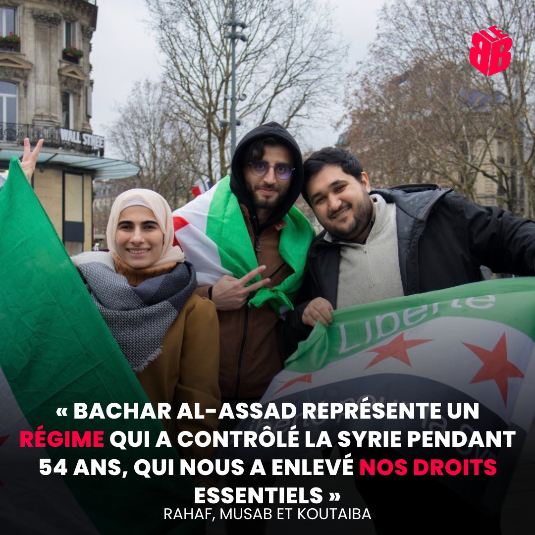 Après la chute de Bachar al-Assad,des scènes de liesse ont eu lieu sur la place de la République à Paris. Des Syriens et leurs soutiens se sont réunis pour célébrer la chute du régime, 13 ans après le début de la révolution syrienne.

📸 Un reportage photo de  <a href="/ramdanb_/">Ramdan B.</a>