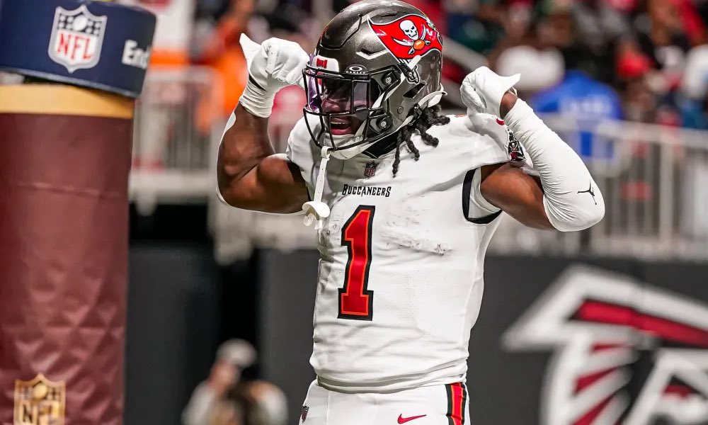 MuseBaker's tweet photo. Rachaad White today:

17 CAR
109 YDS
2 TD

HE'S BACK ‼️ https://t.co/uxlo740tC5