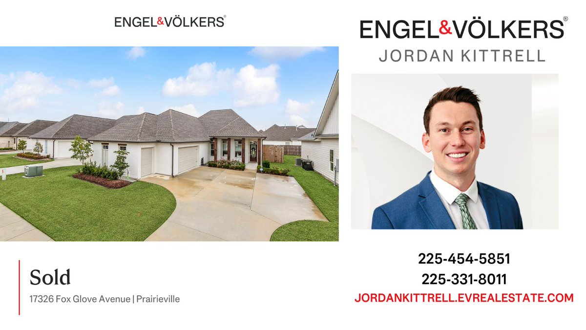 thestandardbr's tweet photo. 𝐒𝐮𝐧𝐝𝐚𝐲 𝐒𝐨𝐥𝐝𝐬 ⭐

📬 8545 Summa Avenue
Listed by Catherine Lawrence of Coldwell Banker One

📬 9277 Rushwood Drive
Listed by Kevin Jones of PINO &amp; Associates

📬 2957 Lexington Lakes Avenue
Listed by Stephanie Junca of RE/MAX Professional

#Sold #EVBatonRouge https://t.co/MRpvABog5o