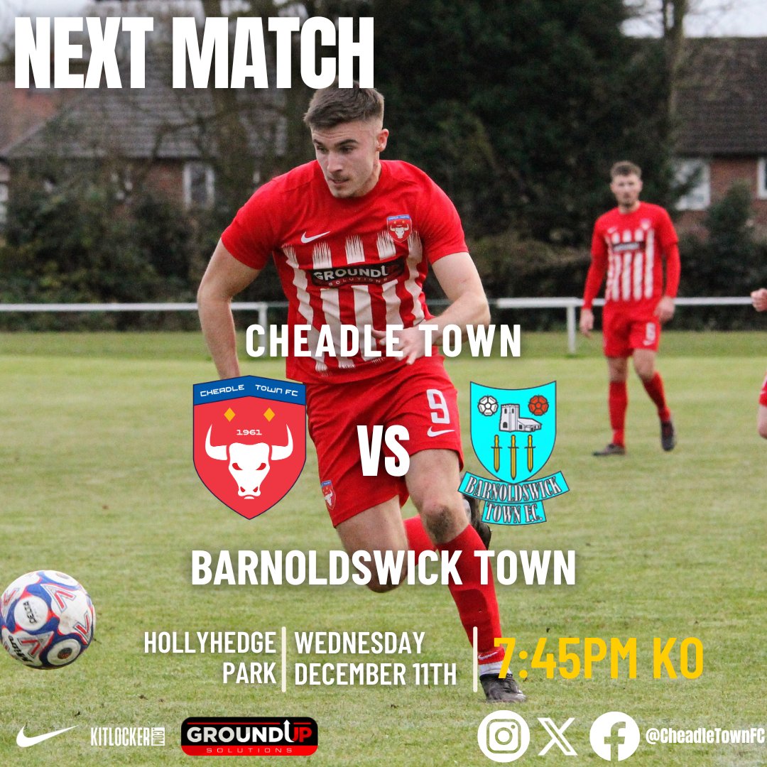 Cheadle Town FC tweet media