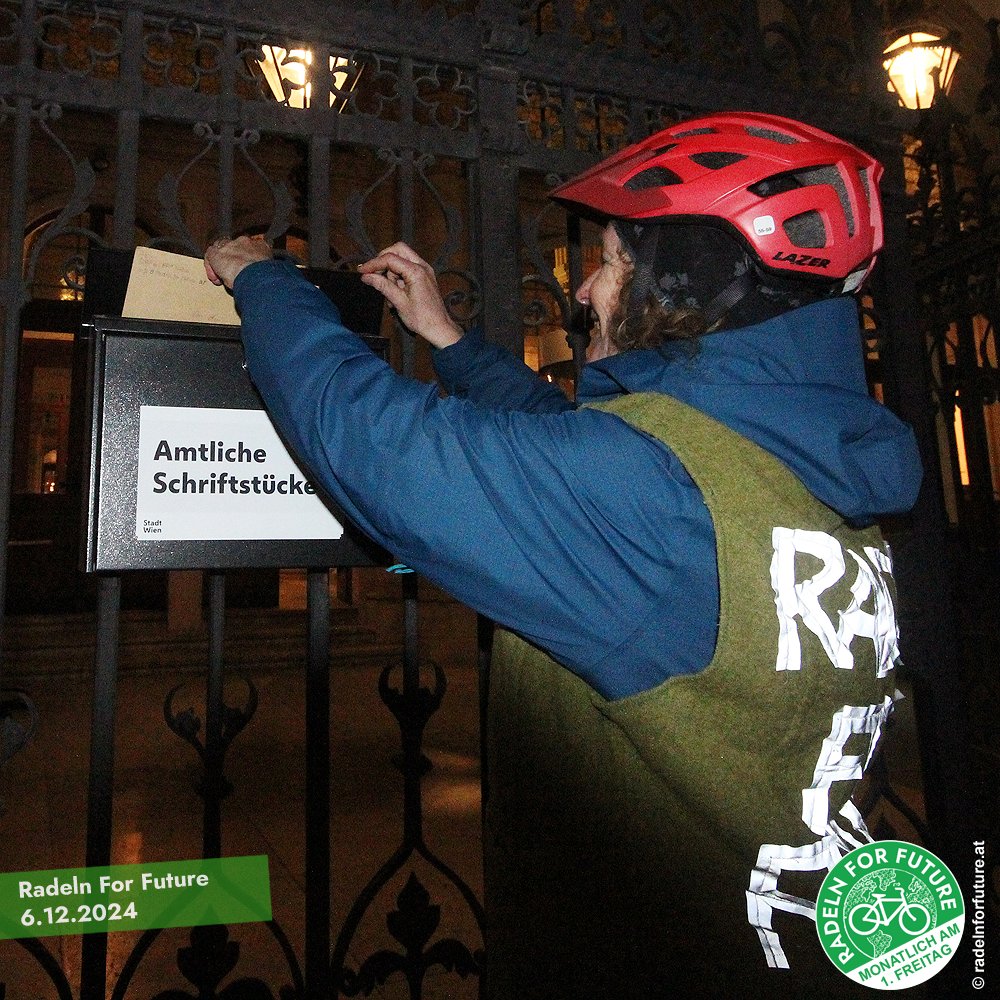 Cyclists For Future Vienna #RadelnForFuture tweet media